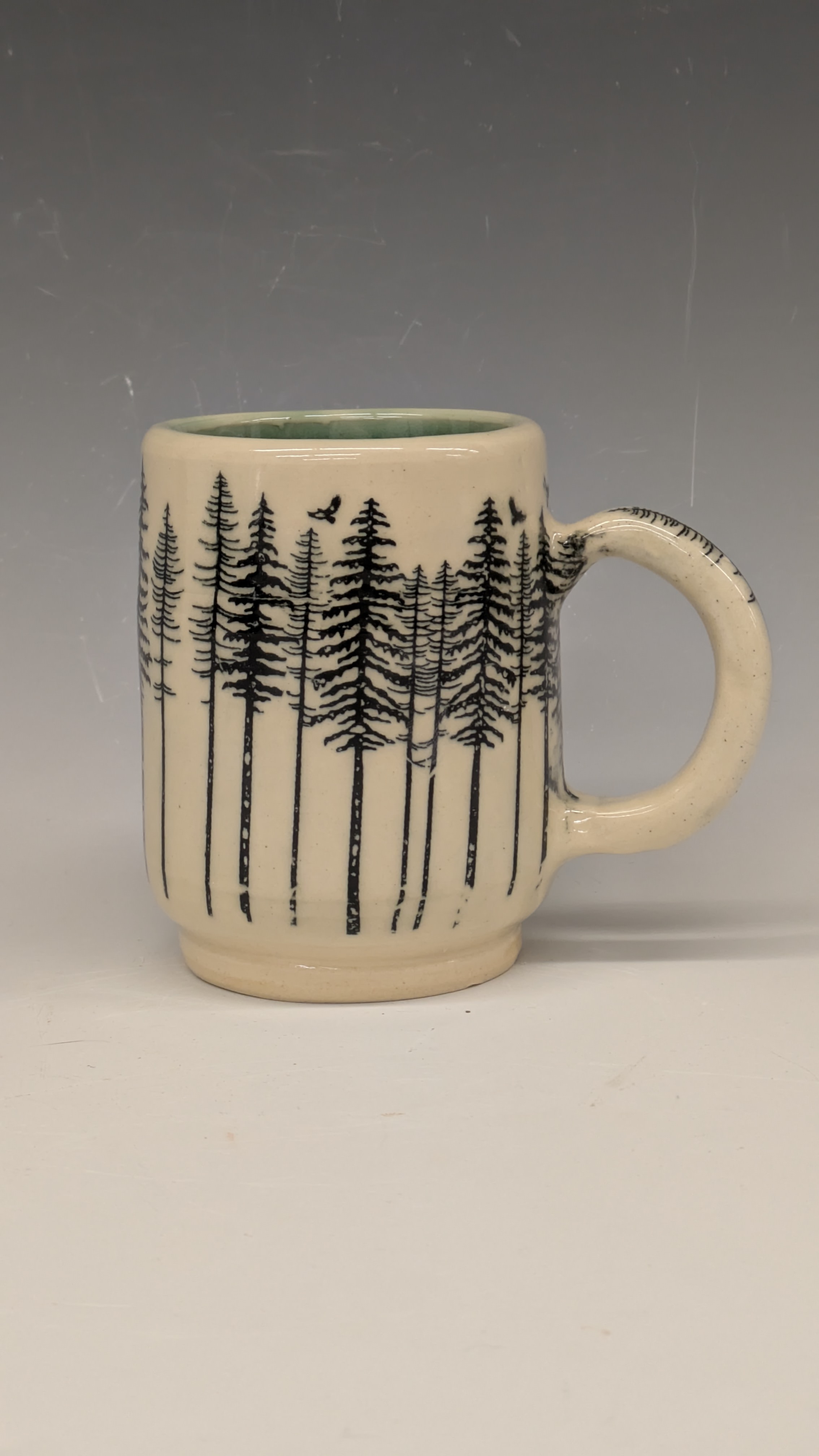 Wheel-thrown pottery piece 1